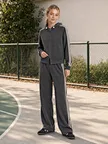 430 GSM thermal fleece hoodie